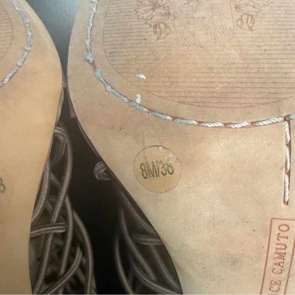 Vince Camuto Evel caged gladiator shoes size 8.5 - Picture 10 of 10